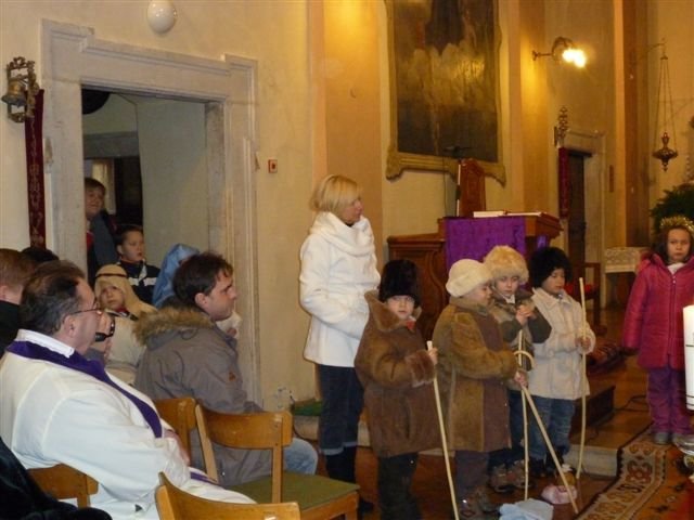 2009. Betlehem a Servita templomban