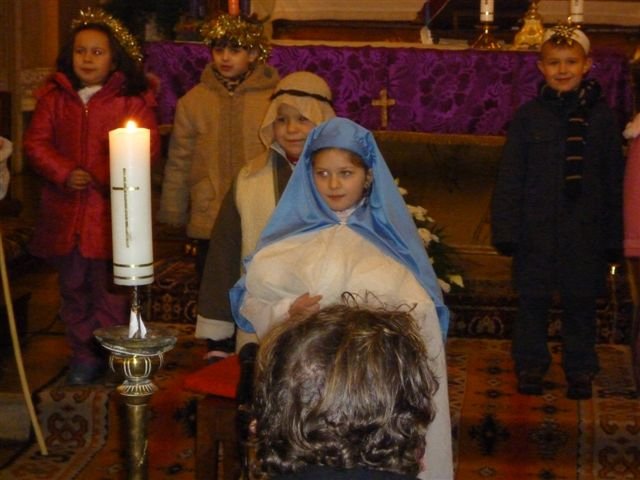 2009. Betlehem a Servita templomban